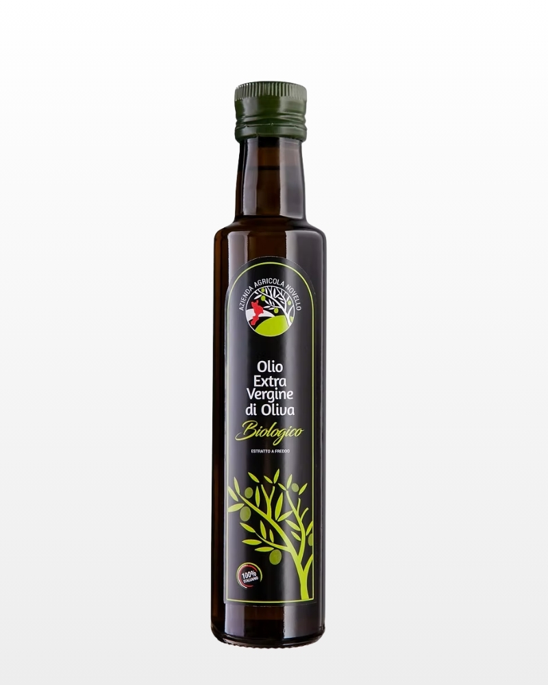 Olio Extra Vergine di Oliva Biologico Bottiglia da 250 ml x12 pz
